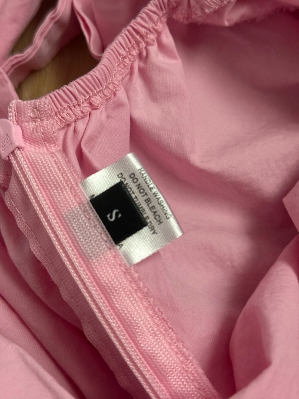 Source Unknown Pink Ruffle Mini Dress - Picture 4 of 6